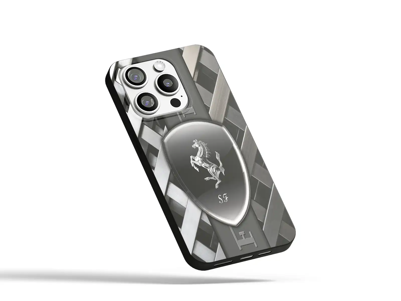 Ferrari Coque Smartphone Look Contemporain Élégant